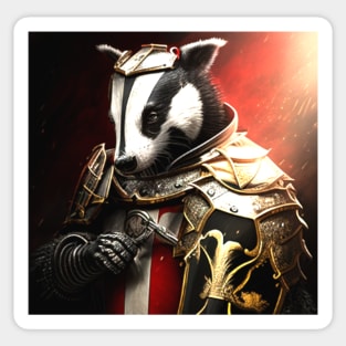 Badger Knight - Ben Sticker